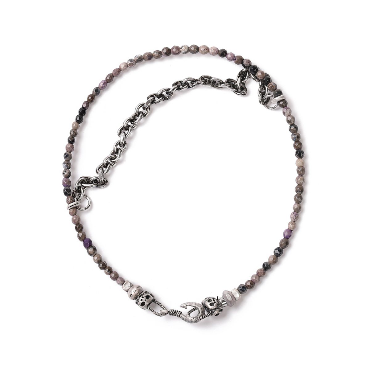 쿠콥(QOOCOBB) 아게이트 퍼플 그라데이션 발찌 ANKLET-08