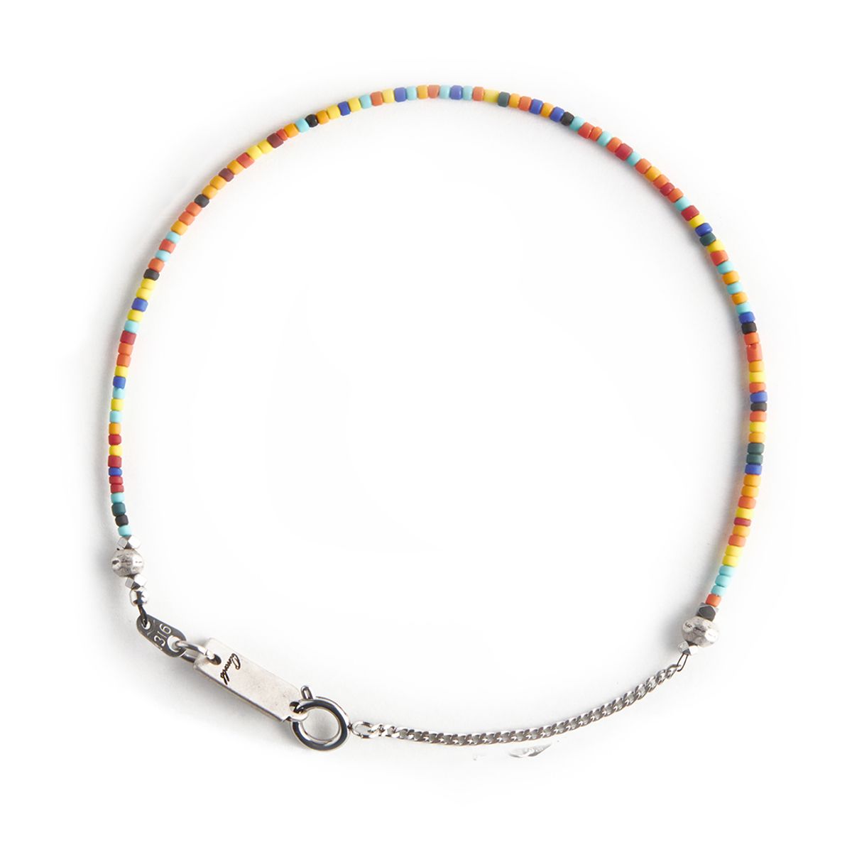 쿠콥(QOOCOBB) 비비드 글라스 비즈 체인 발찌ANKLET-09