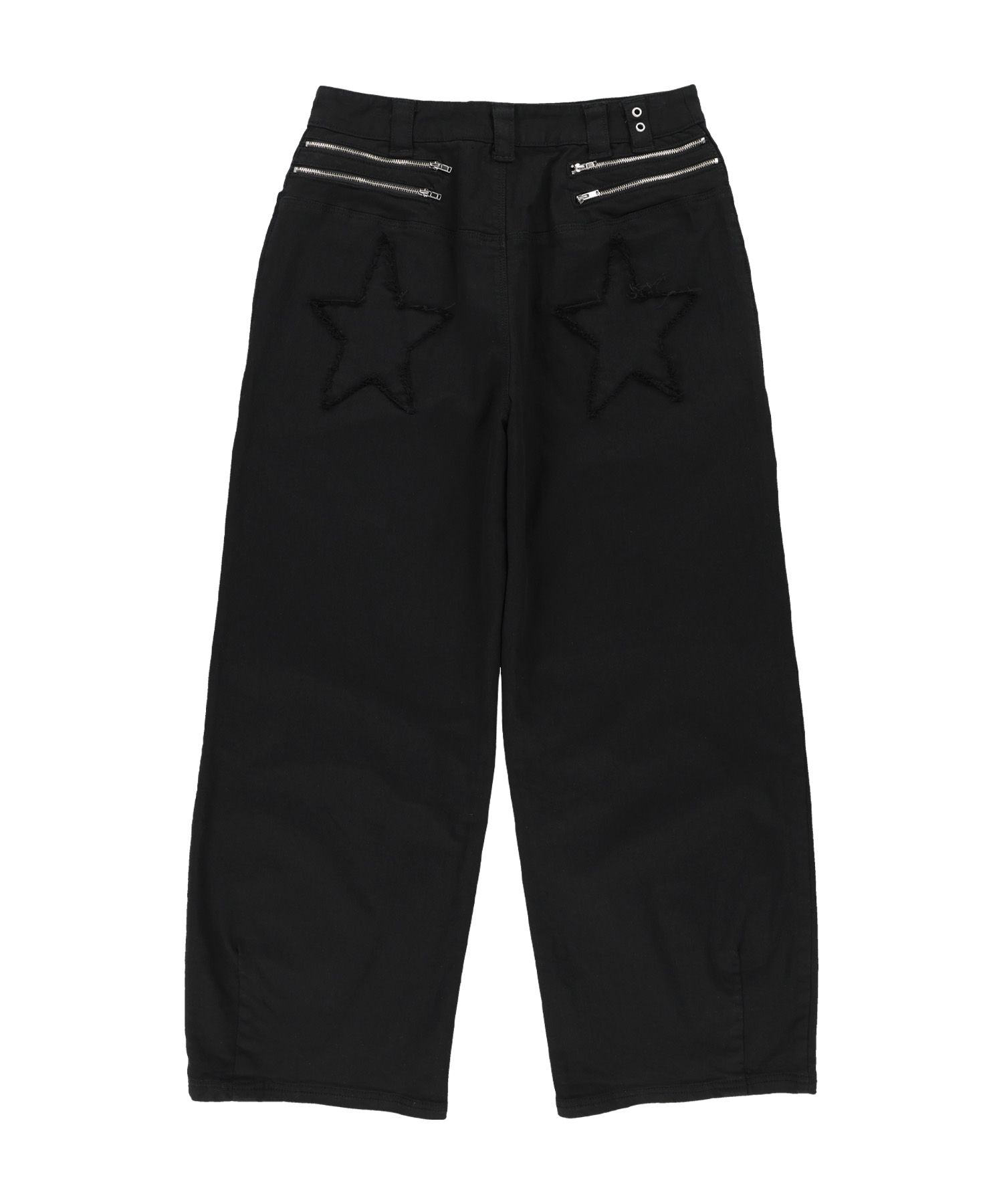 MUSINSA | THE COLDEST MOMENT TCM star pocket pants (black)