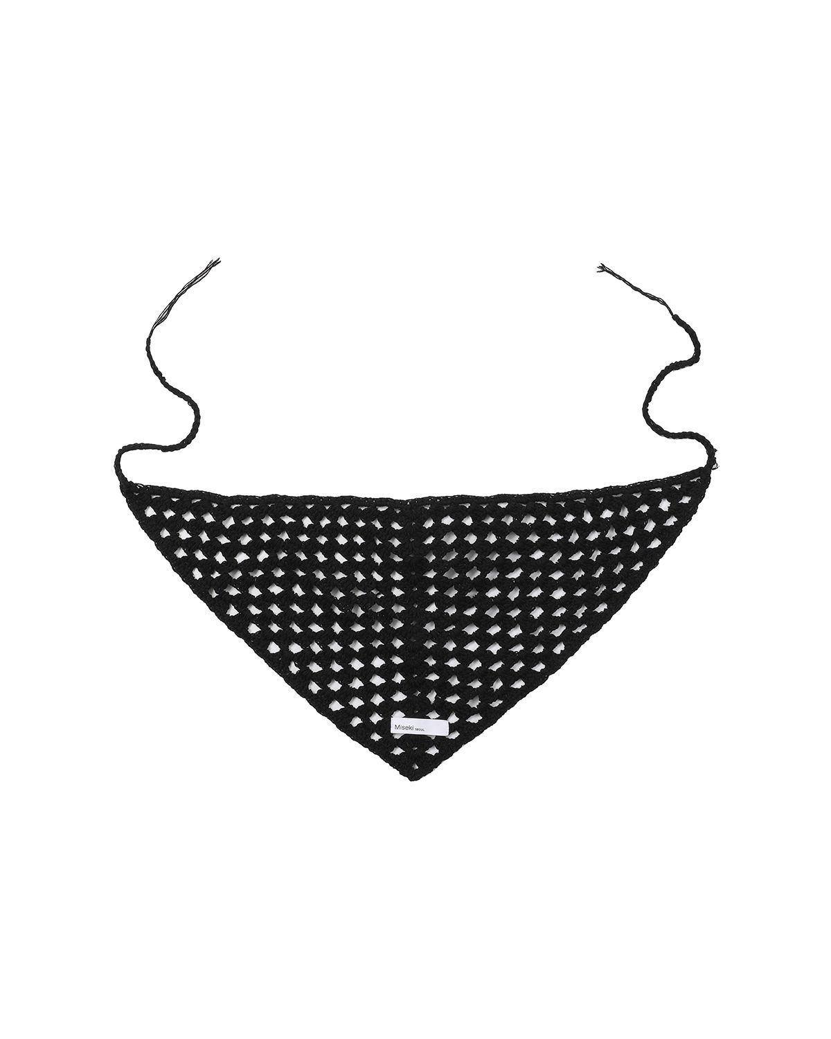 【Miseki SEOUL】25ss Tie-up scarf bandana cap (2 COLOR) MUSINSA | MISEKI SEOUL Tie-up scarf bandana cap BLACK