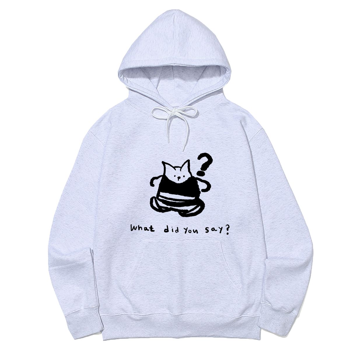 어썸어스(AWESOMEUS) WHAT DID YOU SAY HOODIE_3 COLOR
