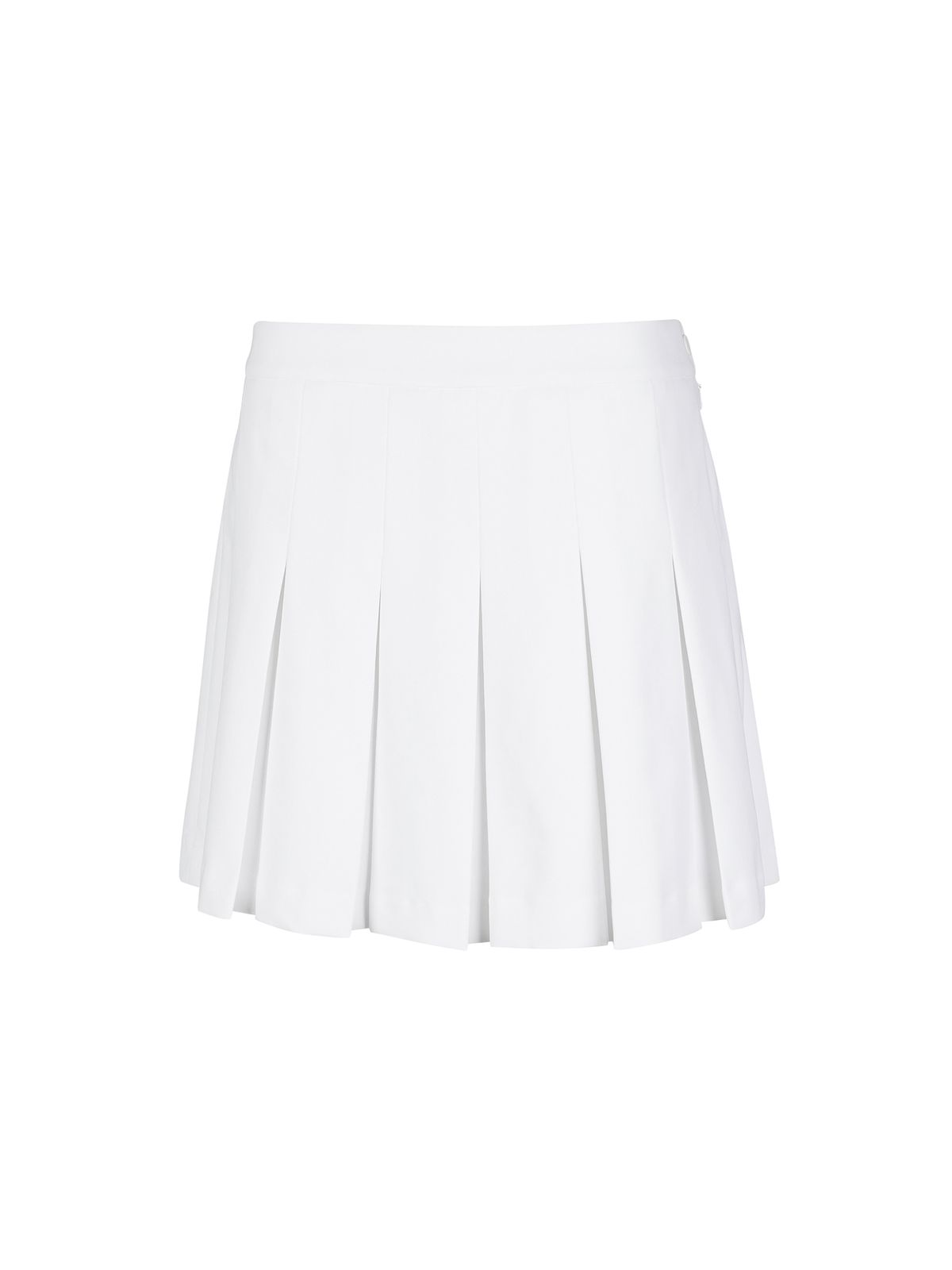 와이드앵글(WIDEANGLE) CO 베이직 플리츠 큐롯 L_Off White WWU24Q51W3