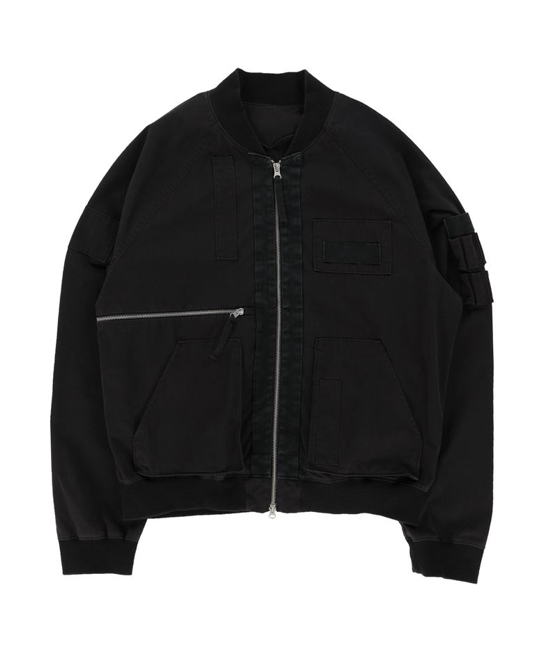TCM vintage webbing blouson (black)