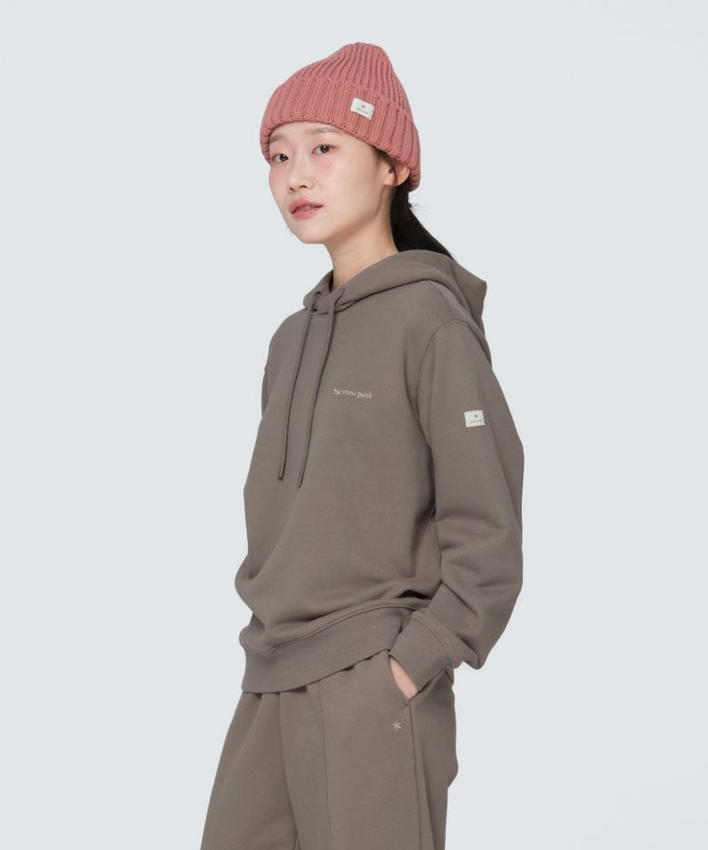 랜드 여성 후드 티셔츠 (S24FWFHD61) Cocoa