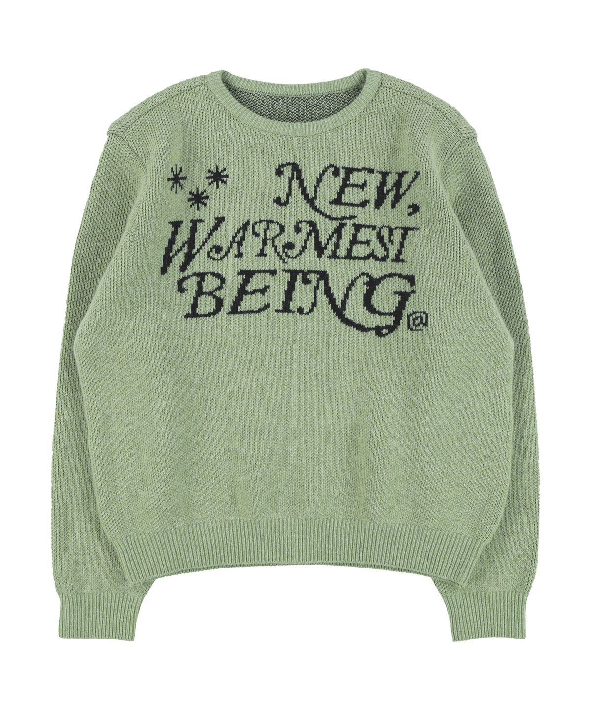 더콜디스트모먼트(THE COLDEST MOMENT) TCM new knit (mild green)