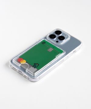 위로 카드 2장 수납 핸드폰 케이스