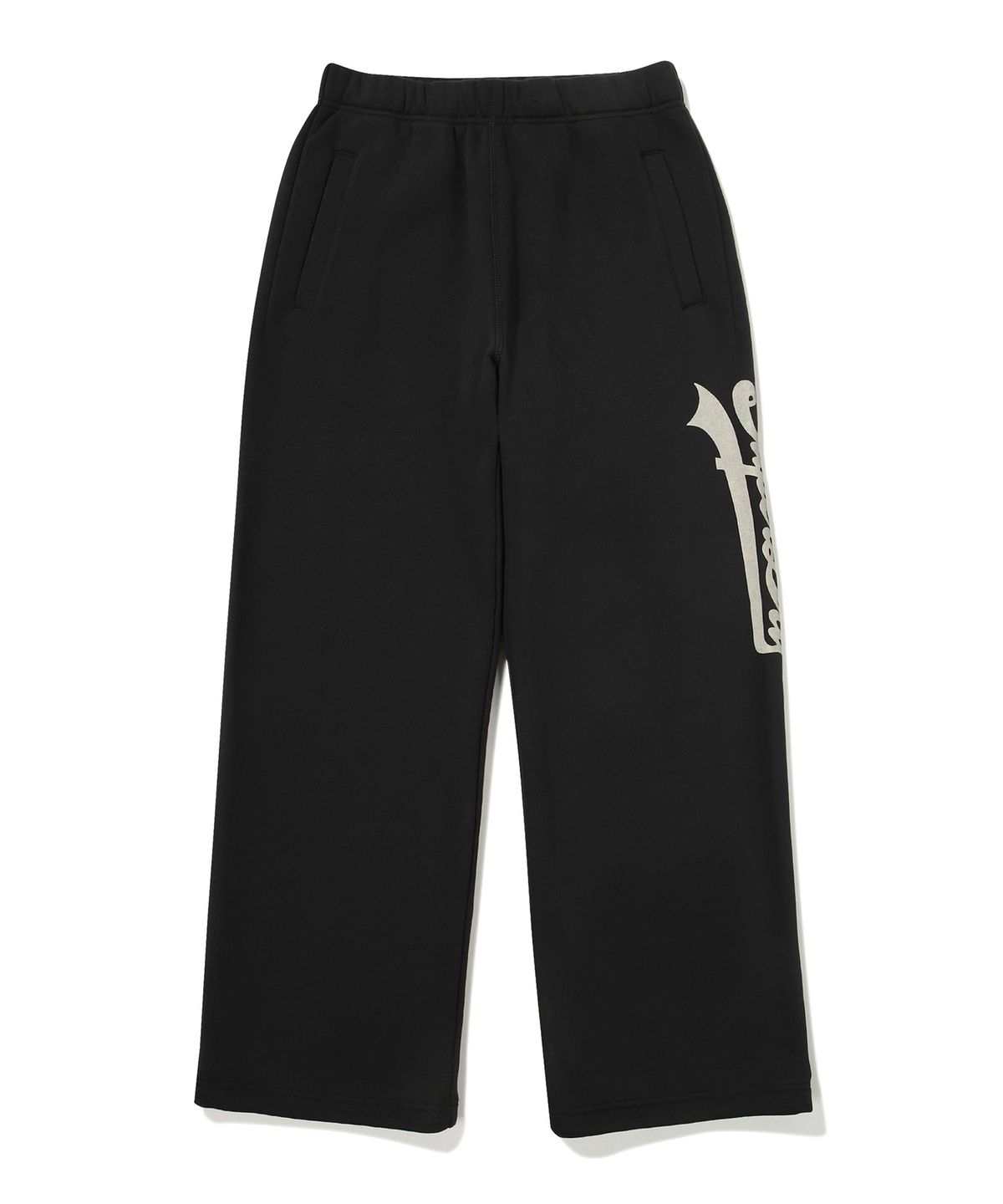 슈퍼드라이(SUPERDRY) W 빈티지 와이드 스웻 팬츠 블랙