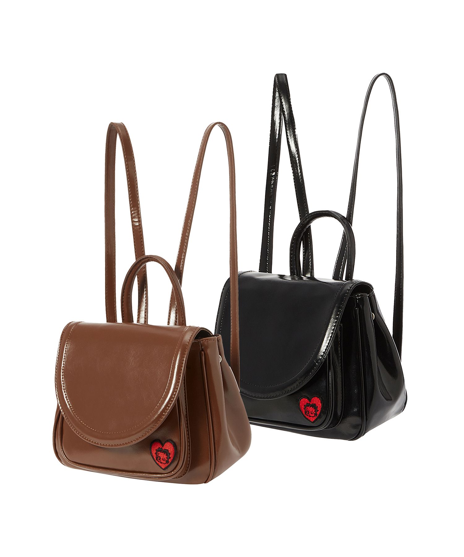 [ULKIN CANVAS] BETTYBOOP Pocket Leather Mini Backpack(2 色) MUSINSA | ULKIN CANVAS Betty Boop Pocket Leather Mini