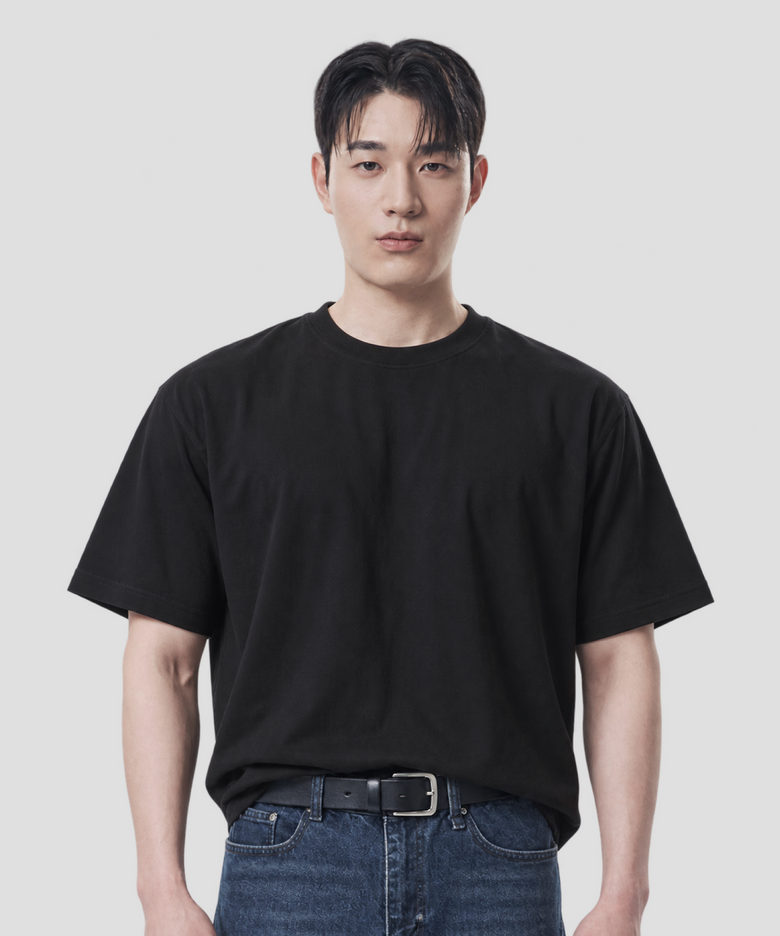 레귤러핏 반팔 티셔츠