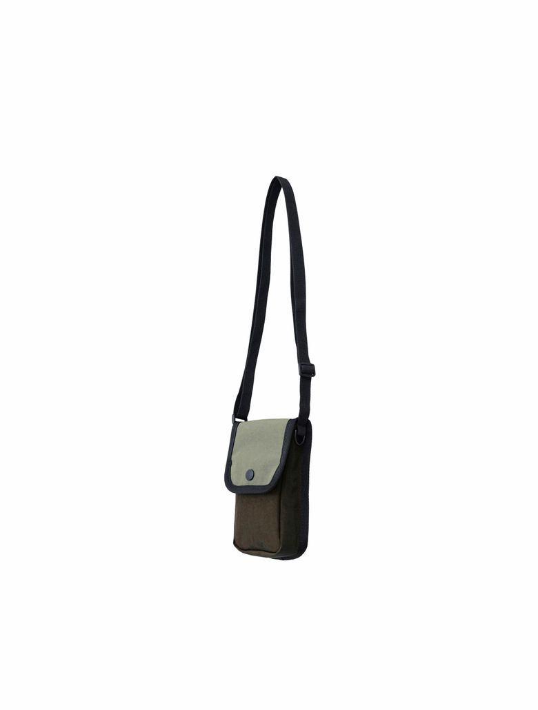 PHONE BAG (GRAY+BROWN)