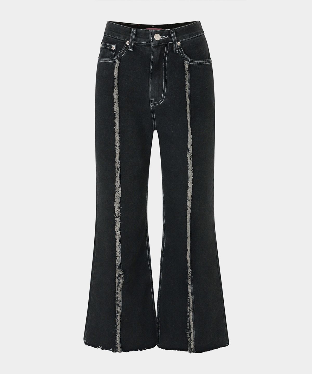 키시닝(KISYNING) 24s denim line play bootcut (black)