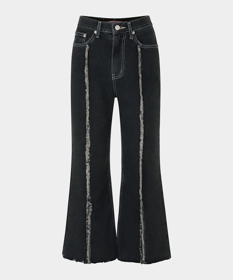 24s denim line play bootcut (black)