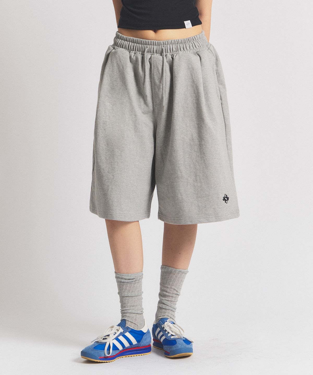 닐라이즈(NEALIZE) Cotton Bermuda Pants Gray