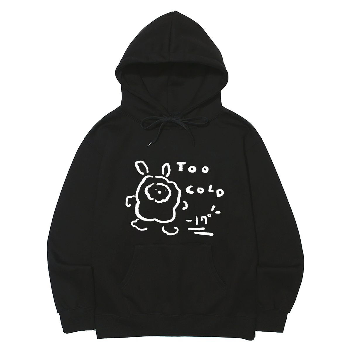 어썸어스(AWESOMEUS) TOO COLD RABBIT HOODIE_3 COLOR