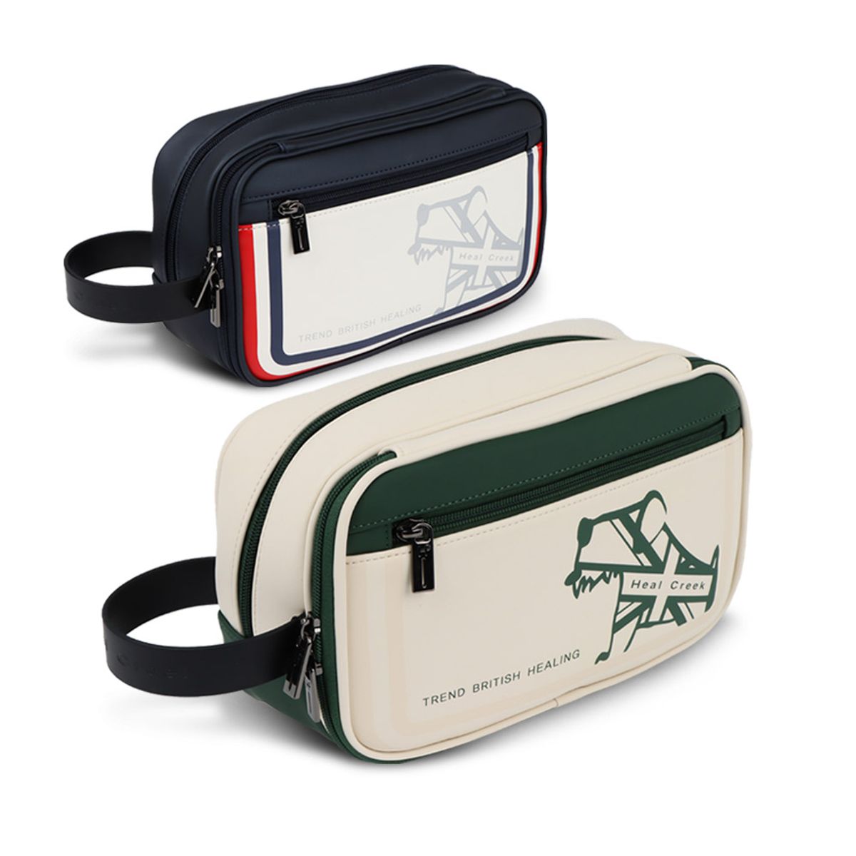 힐크릭(HEALCREEK) 투지퍼 골프 카트 파우치 카트걸이 HCPO-31206