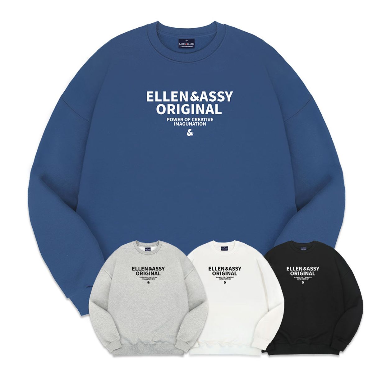 엘런아시(ELLENASSY) EA엘런오리지널 오버핏 맨투맨