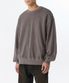 피그먼트 오버사이즈 스웨트셔츠 [브라운]