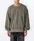 피그먼트 오버사이즈 스웨트셔츠 [카키]