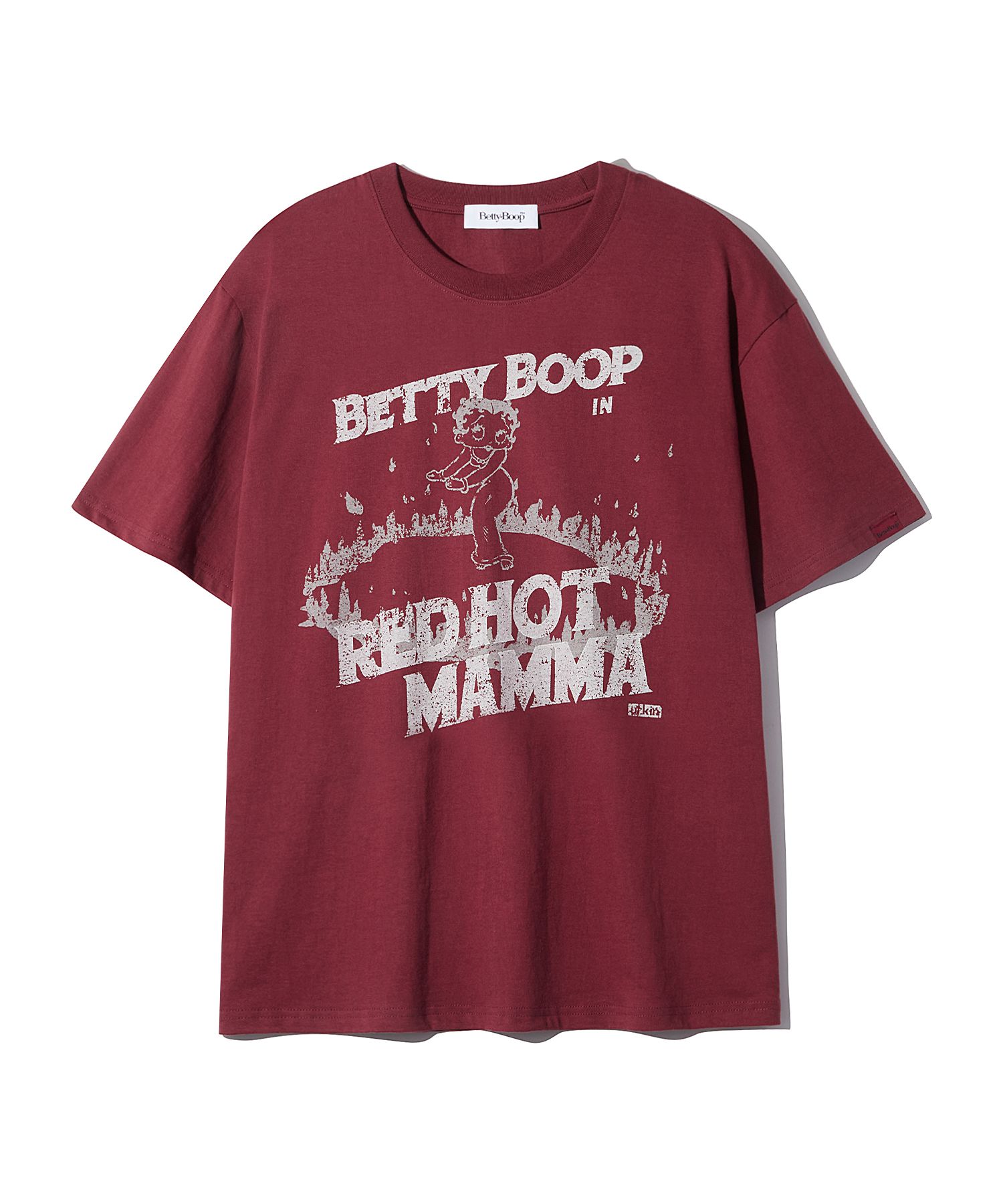 Tシャツ・カットソー ULKIN CANVAS Betty Boop Red Hot Mama Short Sleeve T-Shirt Bu 61gwlTjho0L._AC_SL1200_.jpg