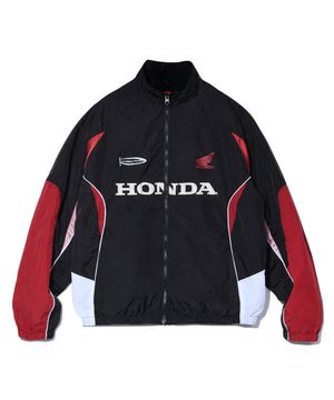 Track Zip up Jacket Red