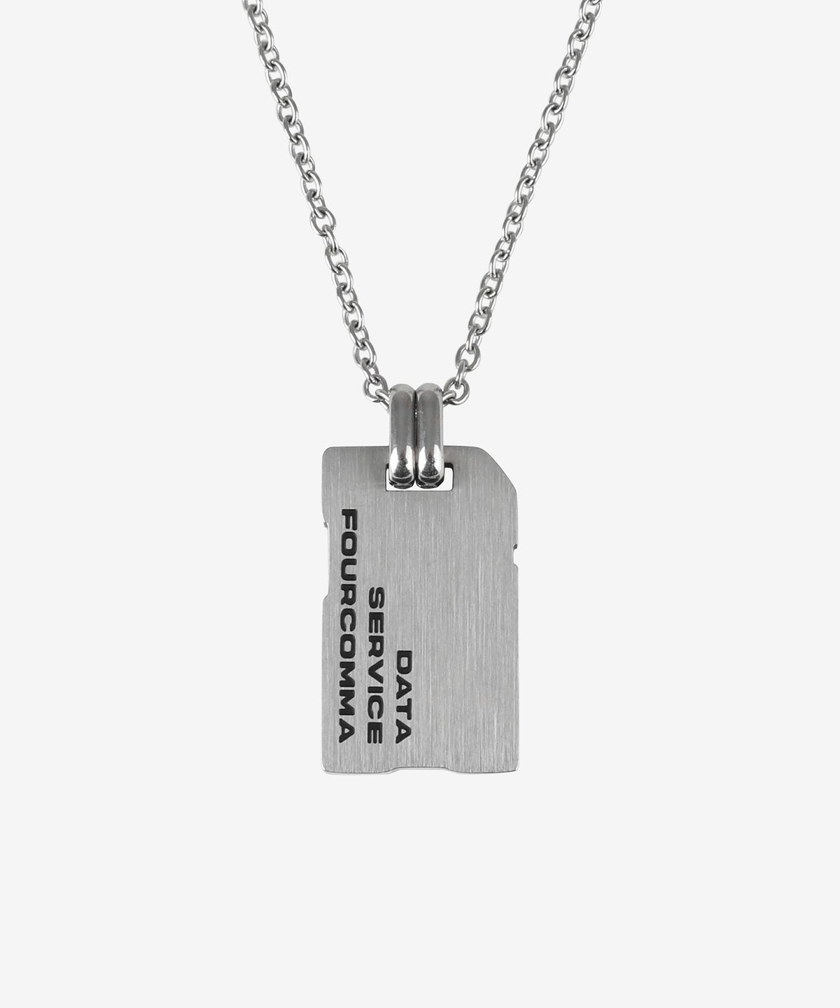 포콤마(FOURCOMMA) SD CARD SS NECKLACE