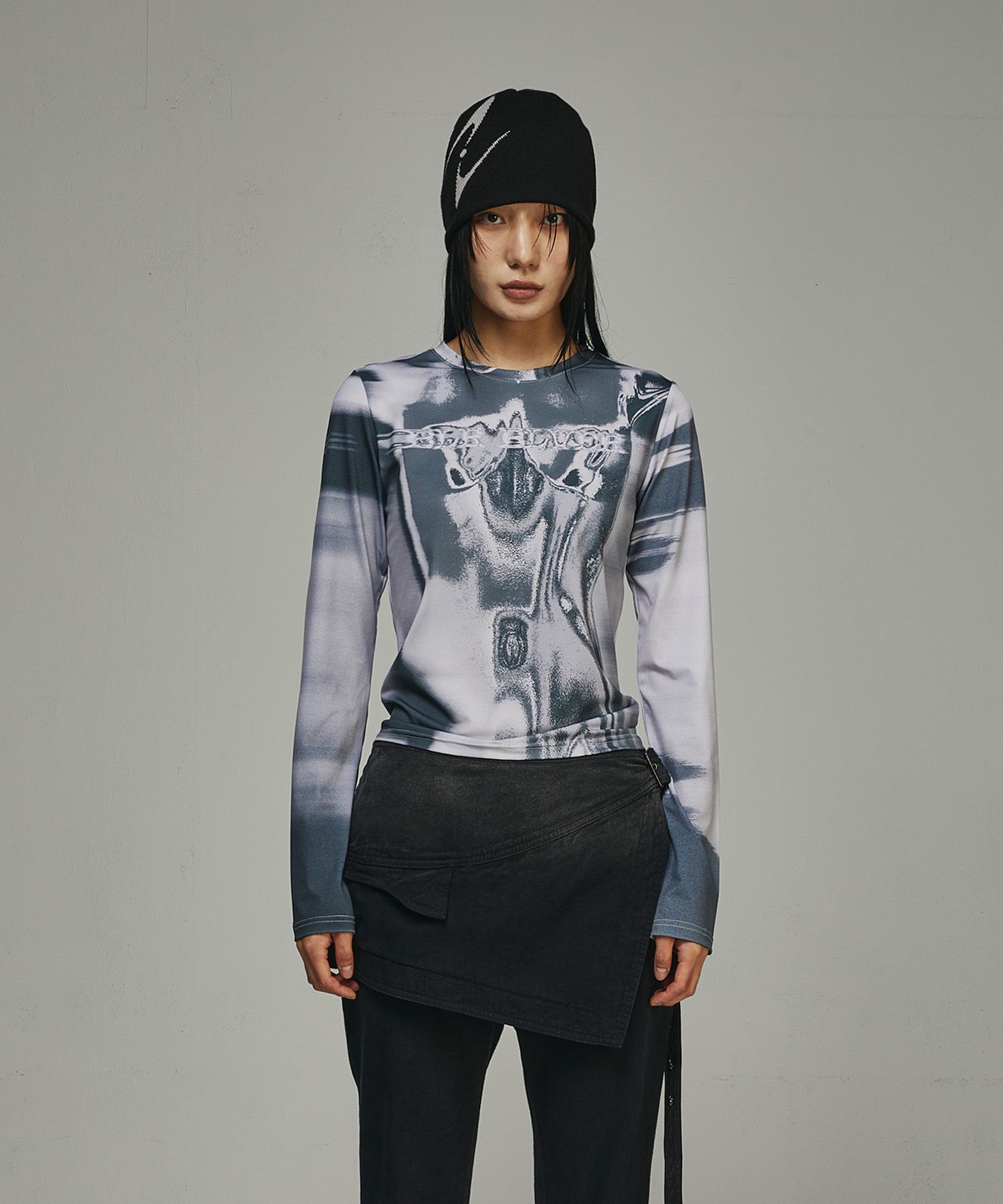 MUSINSA | BLR Body Printed Longsleeves