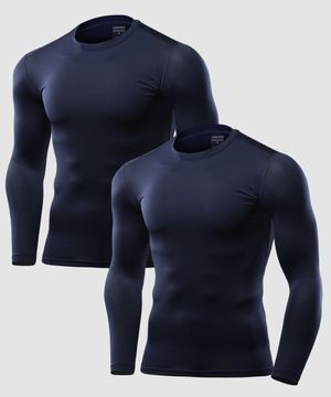 [2PACK] 무지 테크핏 언더레이어 긴팔 AR-52 (10컬러)