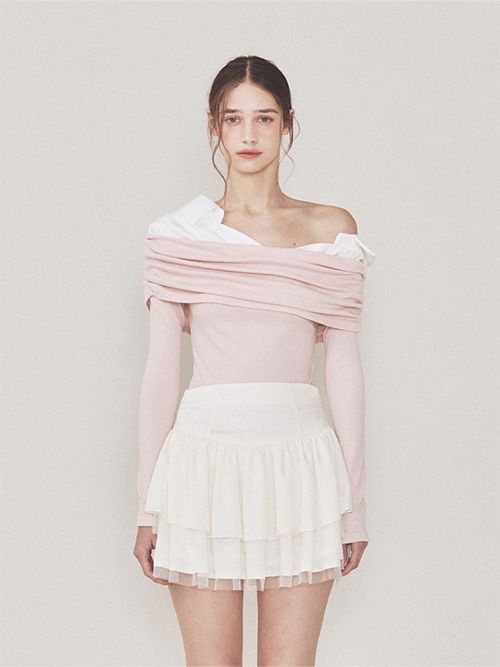 トップス not your rose Lily top / epine bibiy MUSINSA | NOT YOUR ROSE Lily Top (Pink)