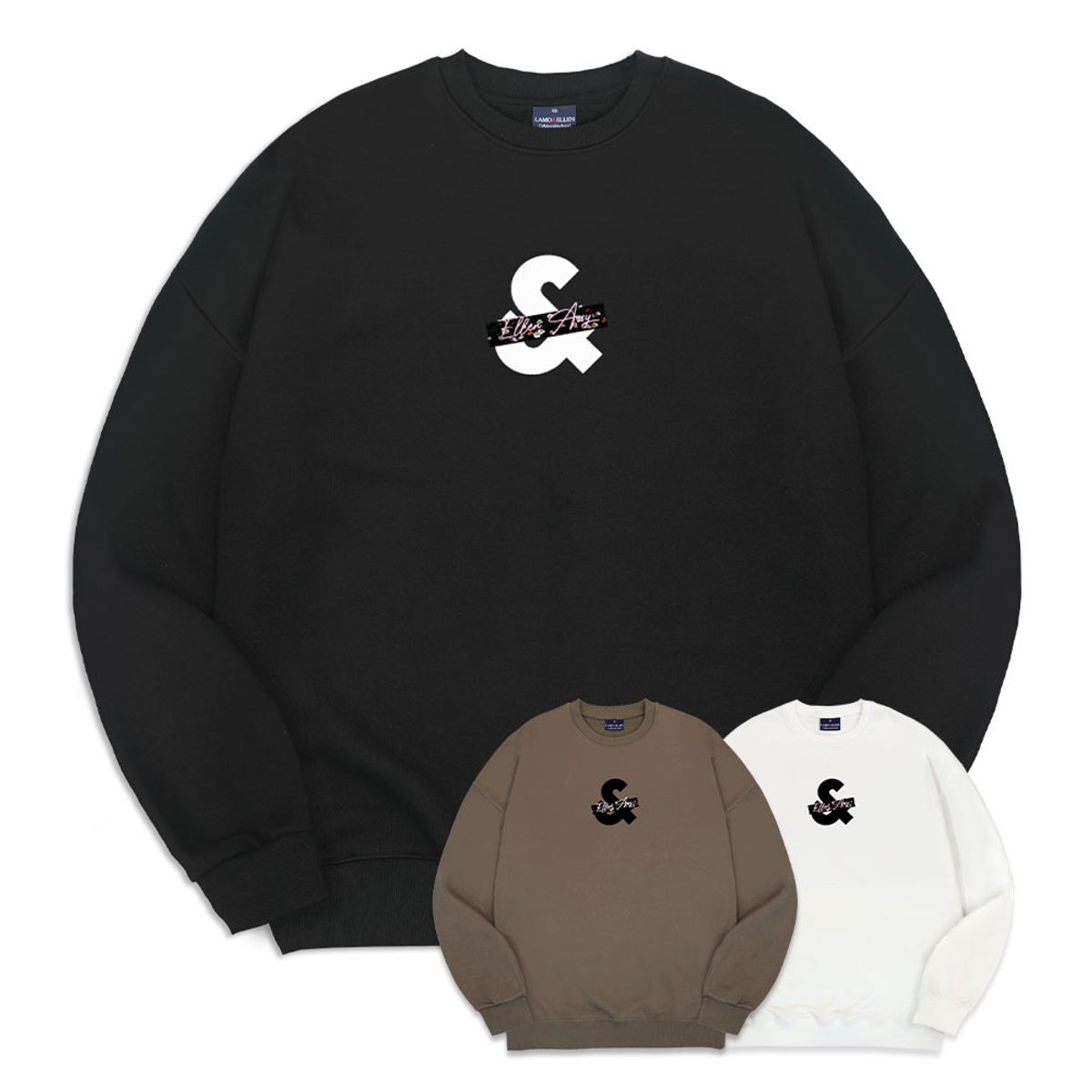 엘런아시(ELLENASSY) 마테 오버핏 맨투맨
