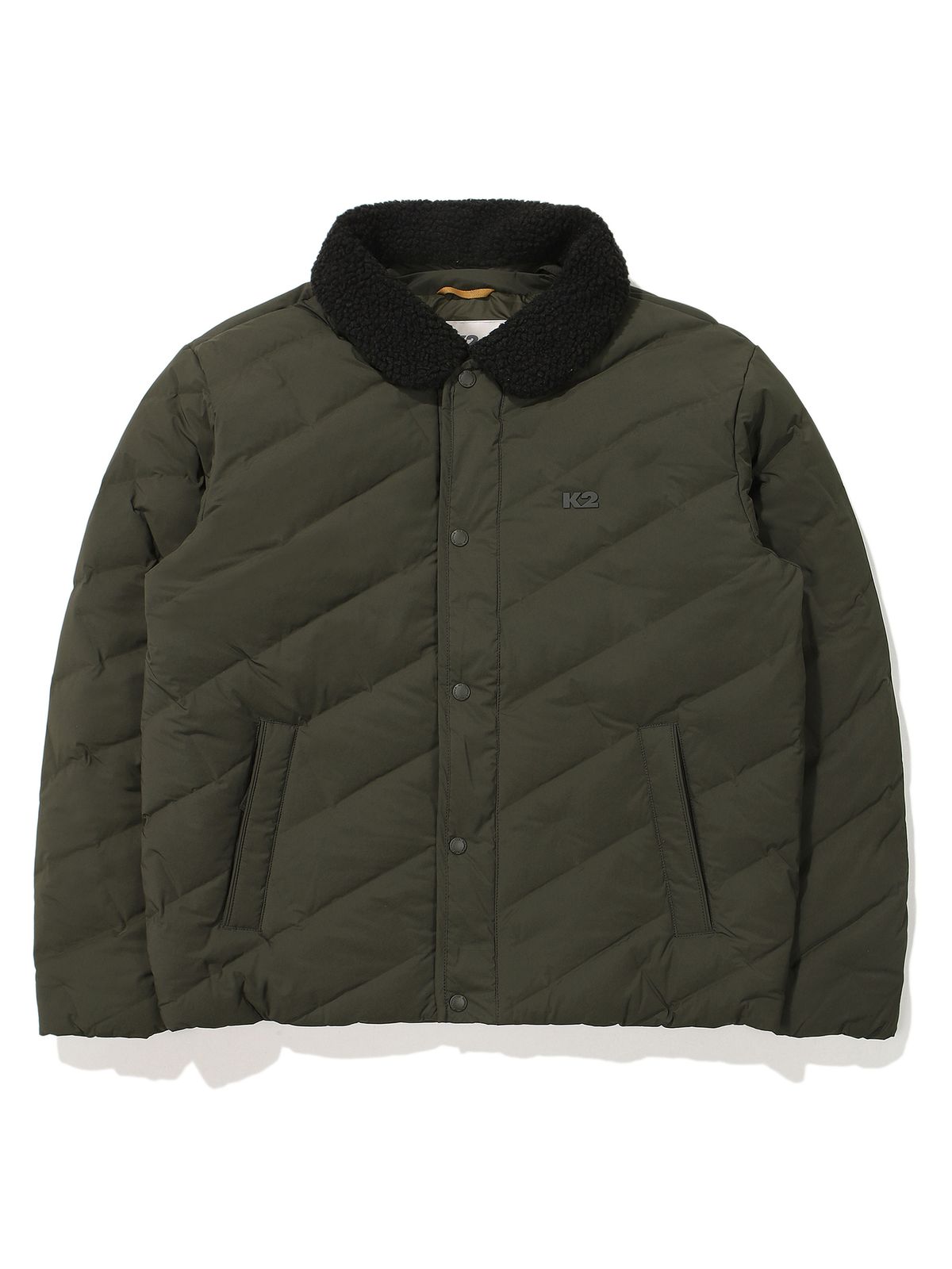 케이투(K2) 실크스타(SILKSTAR) 프리제(FRISE) 구스 다운 _Greyish Khaki