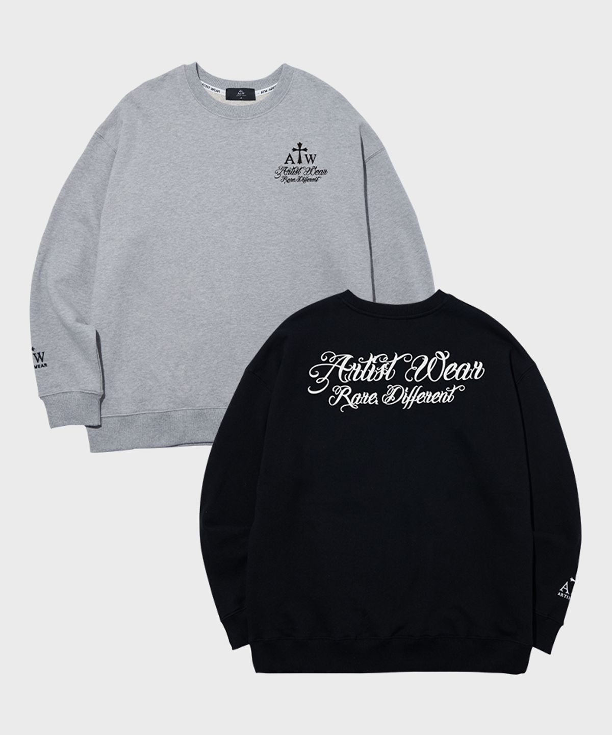 아티스트웨어(ARTISTWEAR) [ATW] 레터링 맨투맨