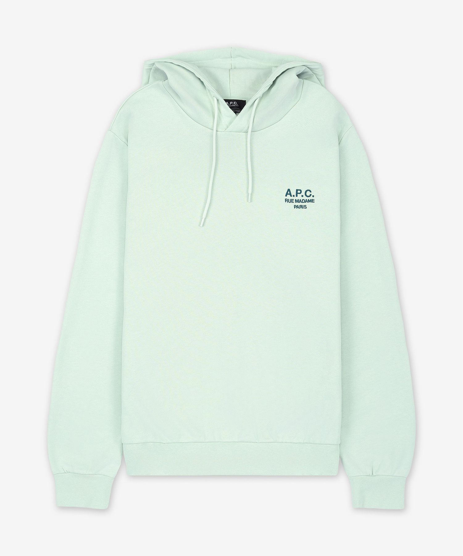 パーカー・フーディ A.P.C. Madame Lu Standard Fit Hood Mint COHBVM27914TKL COHBV MUSINSA | A.P.C. Lou Madame Standard Fit Hoodie - Mint