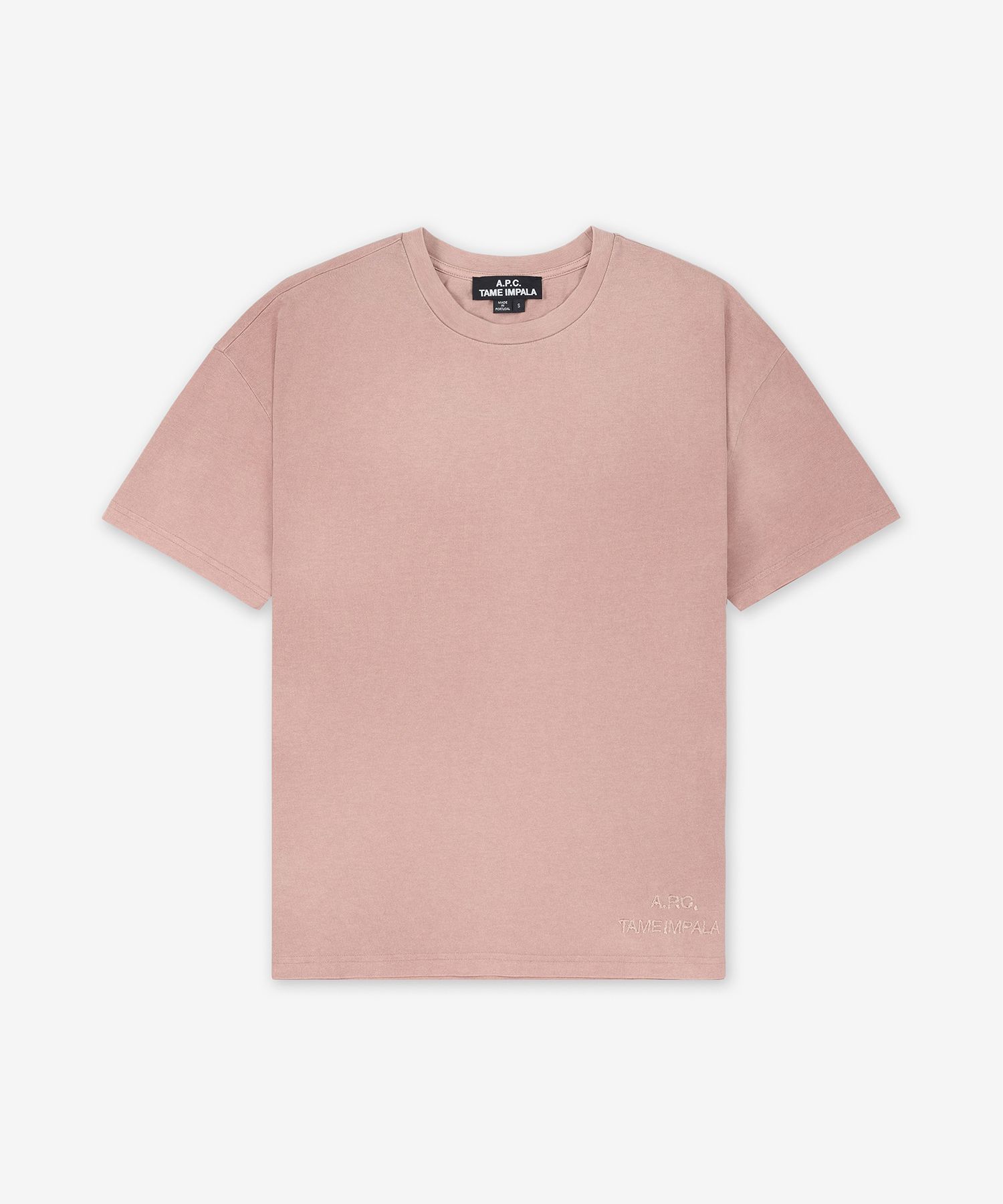 ★★APC All Purpose Creams★★ Plotter Short Sleeve T-Shirt MUSINSA | A.P.C. Plotter Short Sleeve T-Shirt - Powder Pink