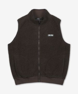 세콰이어 후리스 베스트 - 브라운 / PSAKAM02983CAA