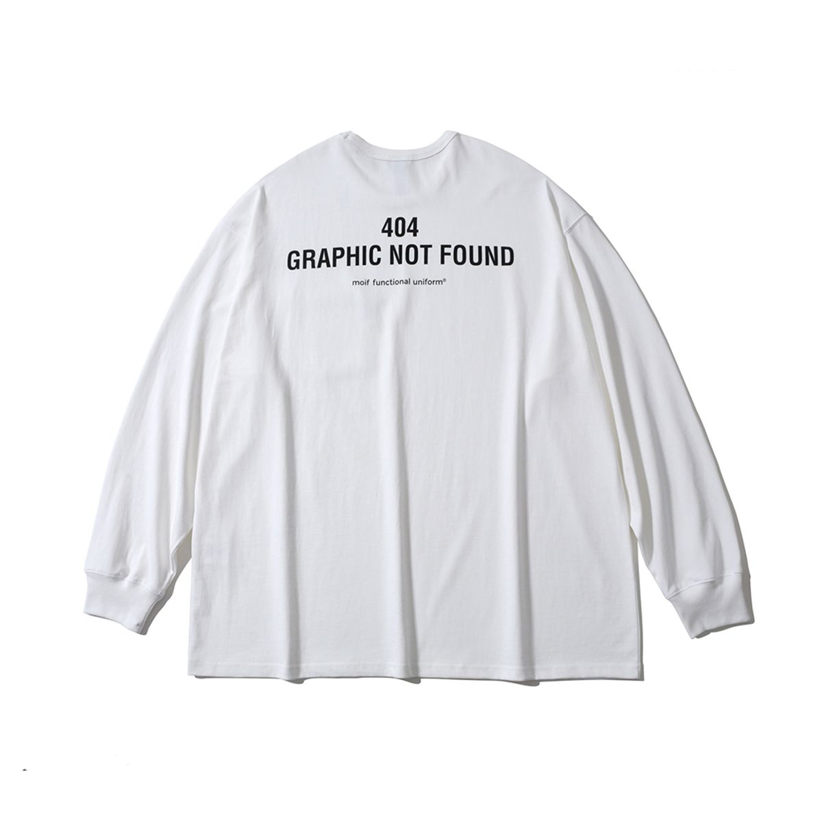 모이프(MOIF) [AW24]404 GNF(B) L/S TEE / OFF WHITE