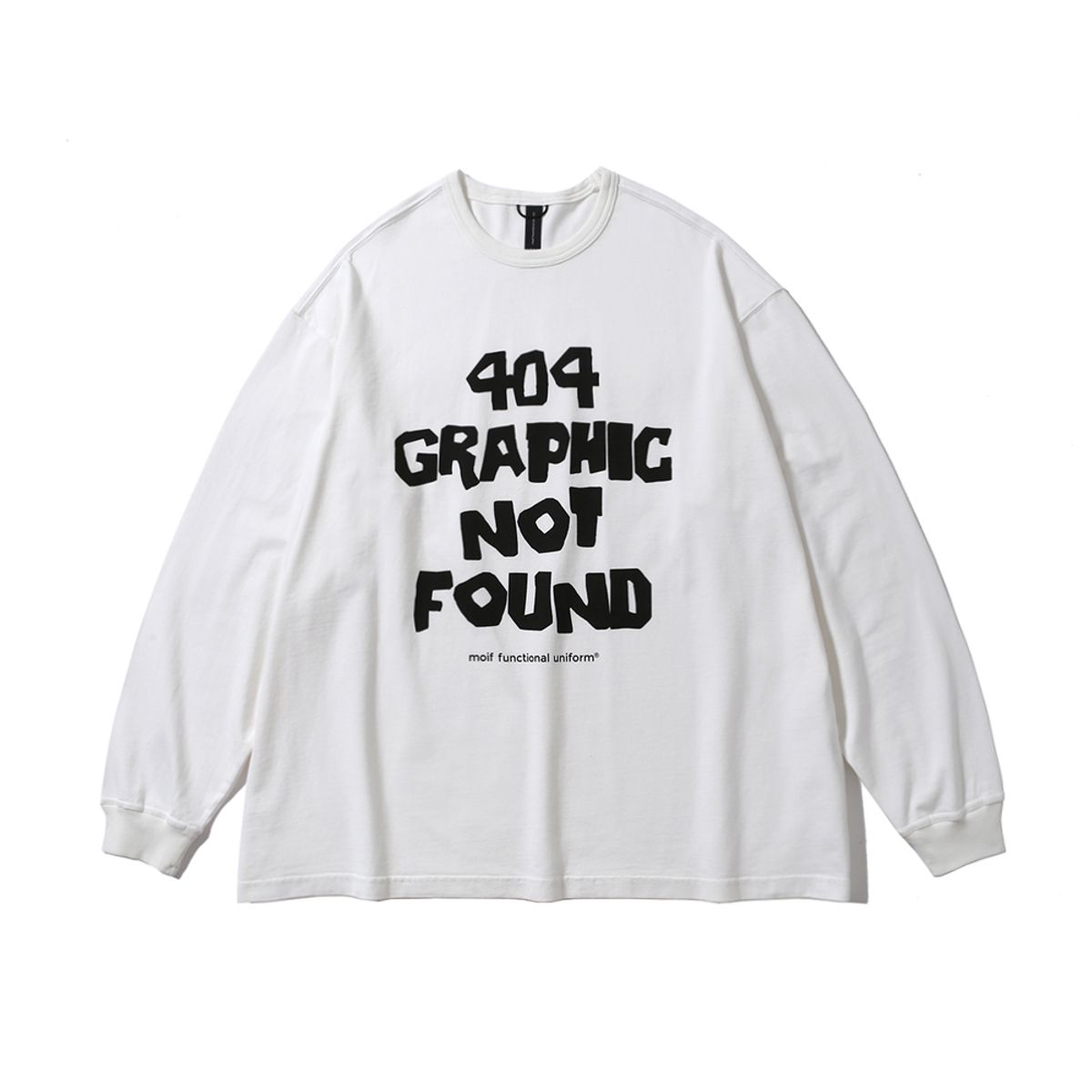 모이프(MOIF) [AW24]404 GNF(F) L/S TEE / OFF WHITE