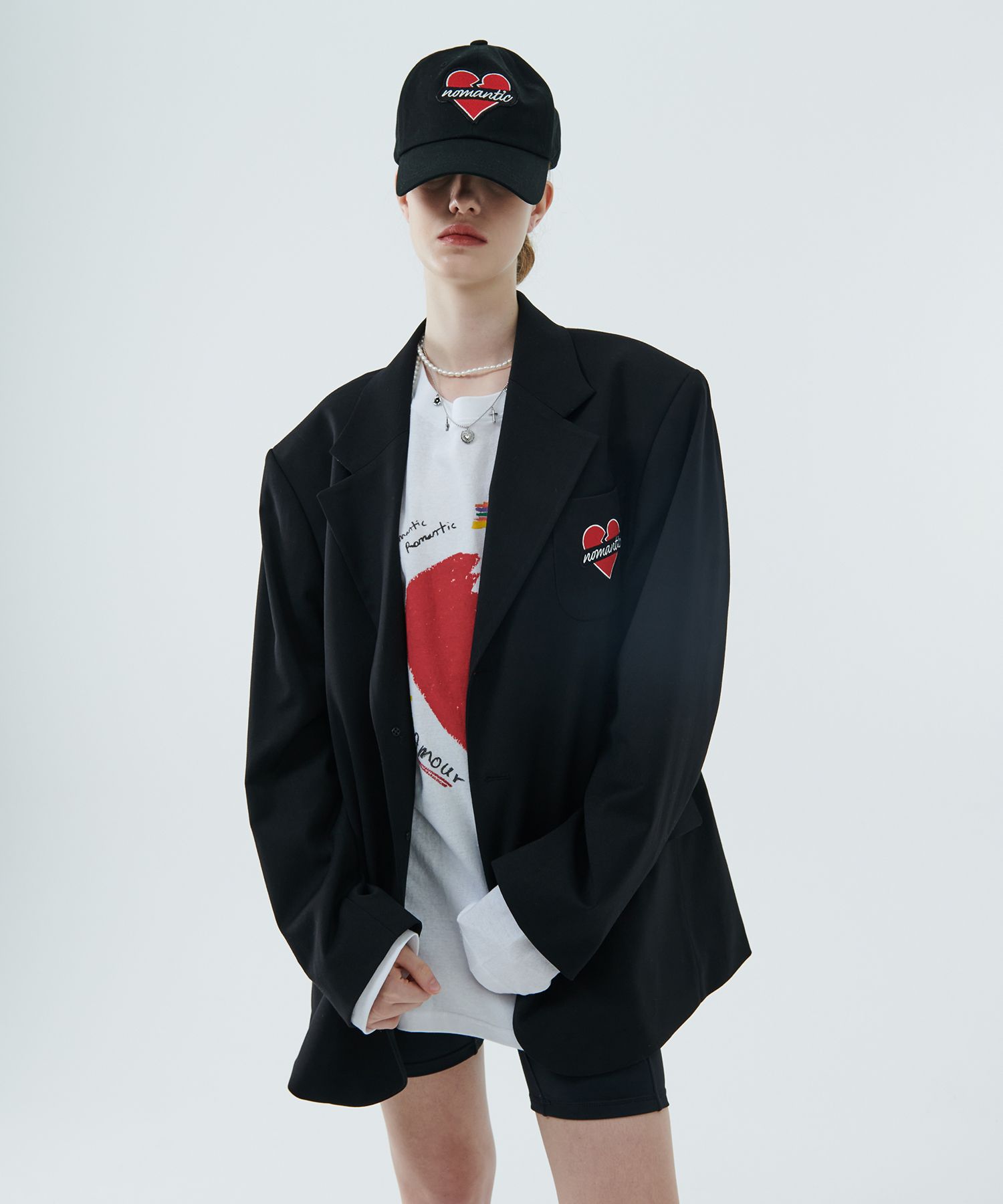 BEYOND CLOSET♥logo 3-button preppy wool jacket MUSINSA | BEYOND CLOSET Normand Logo 3 Button Preppy Wool