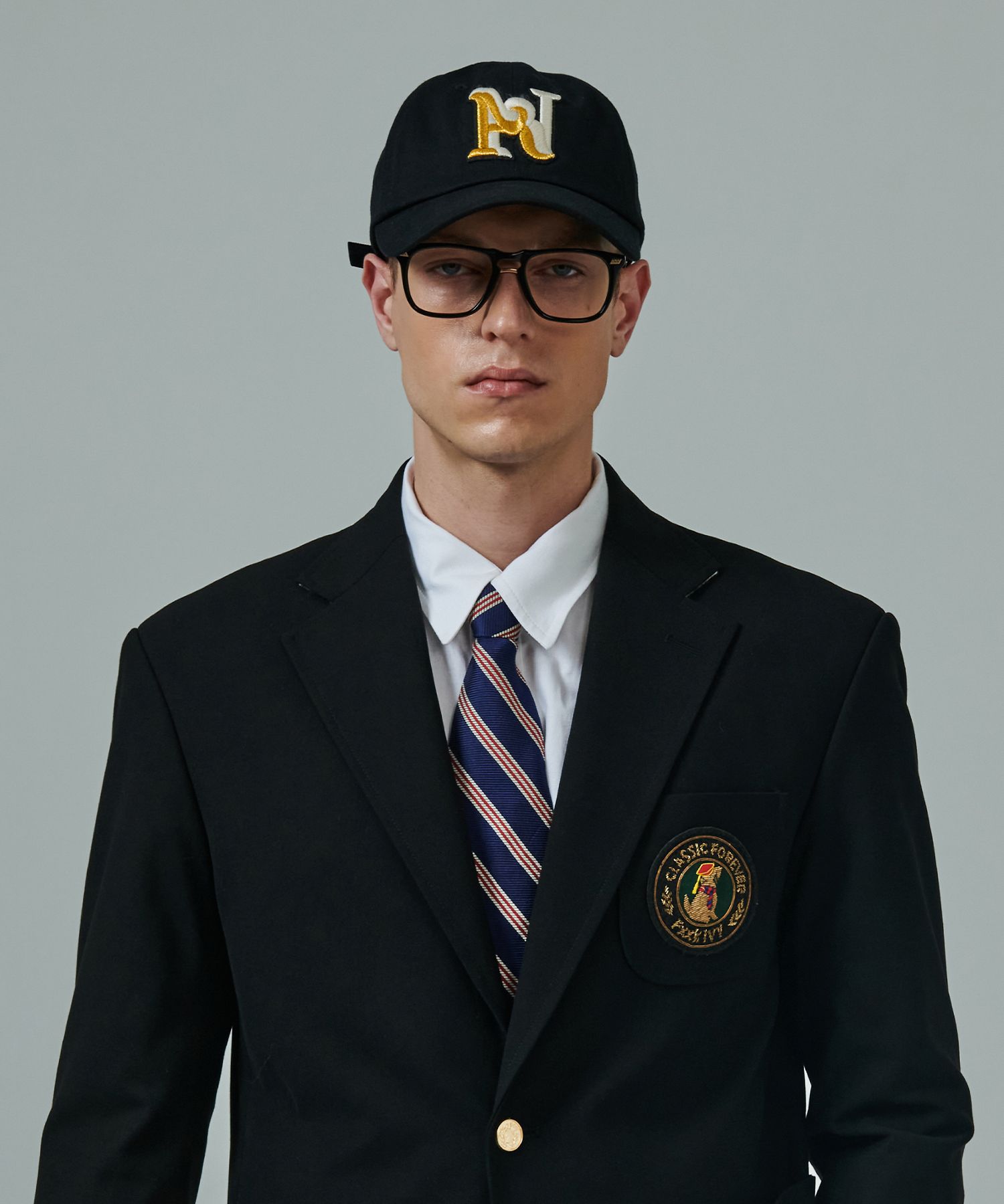 ★BEYOND CLOSET★HAND PRINTING WASHING COTTON MILITARY CAP Designer fashion, Seoul-fully created | W Concept