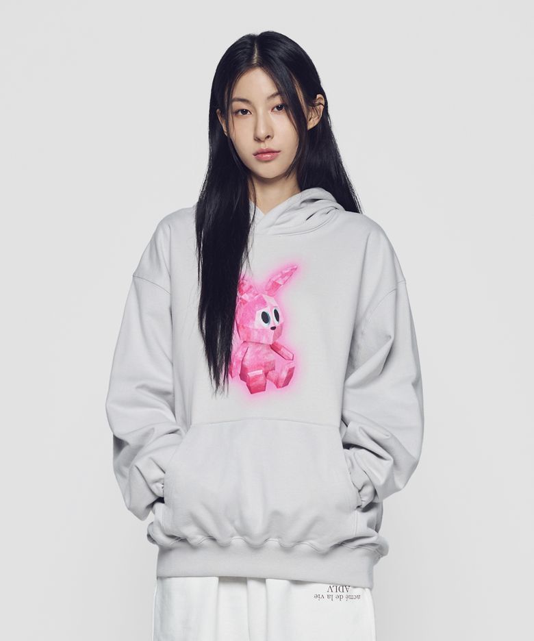 RETRO RABBIT HOODIE (3 COLOR)