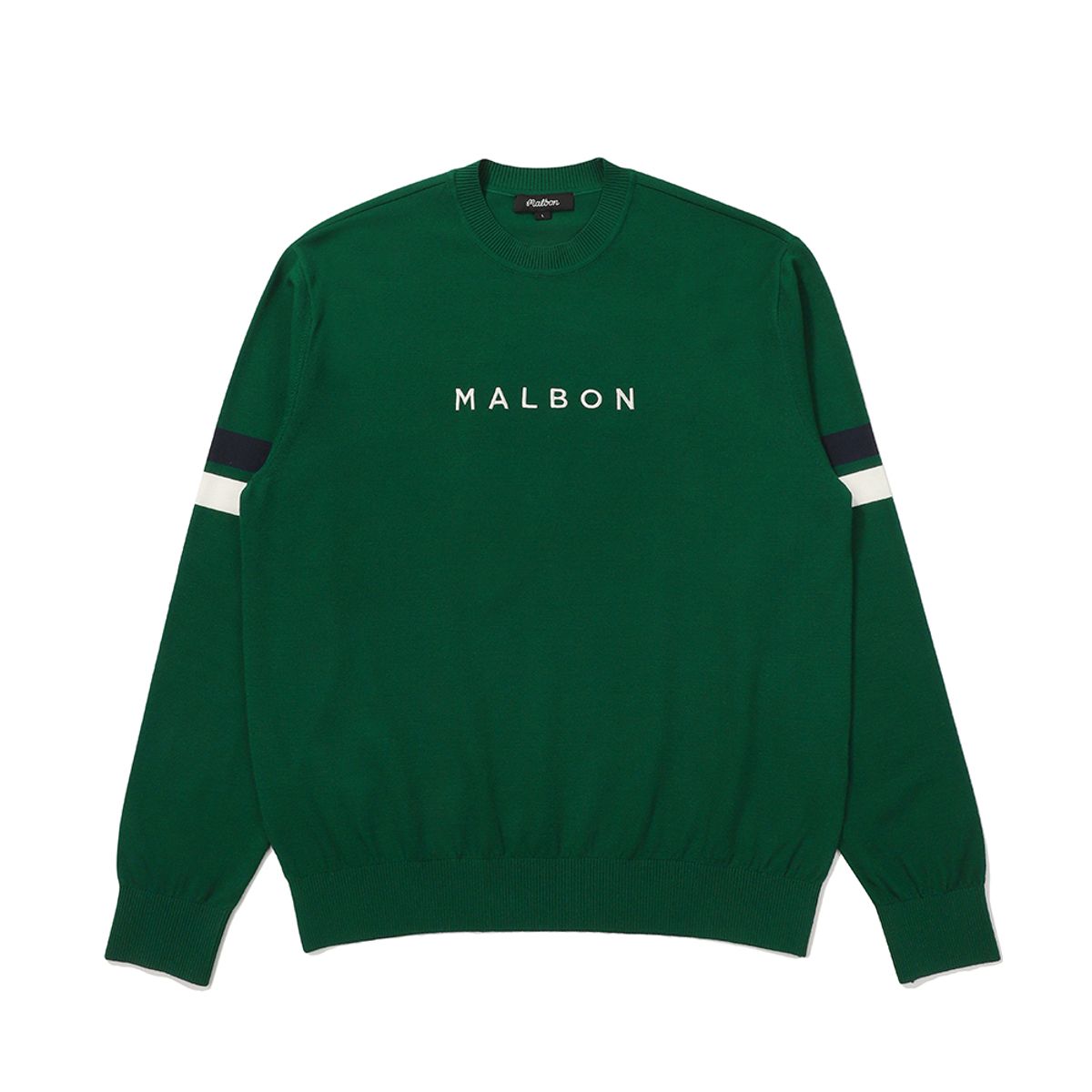 말본 골프(MALBON GOLF) 베이직 버킷 데니 스웨터 GREEN (MAN)