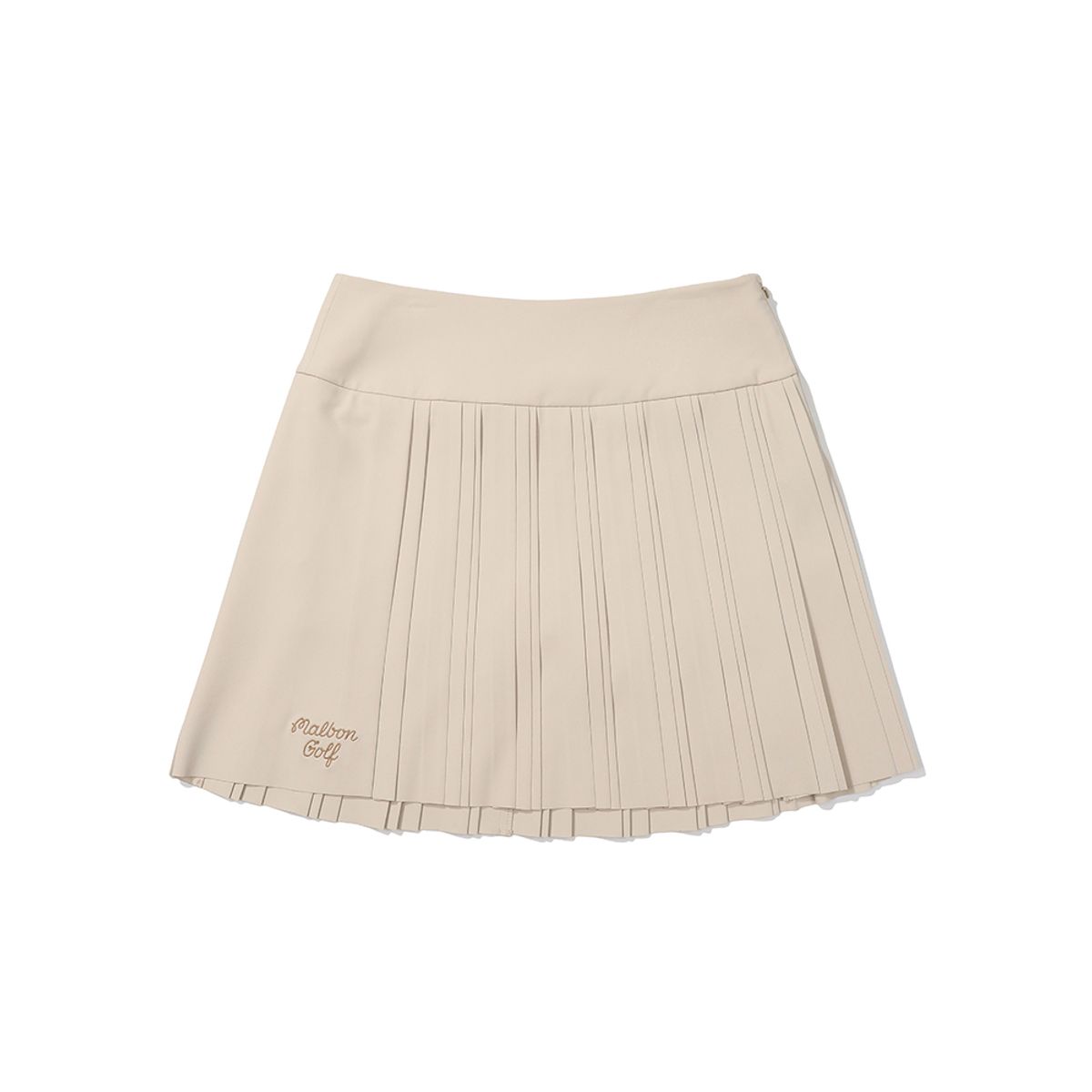 말본 골프(MALBON GOLF) 가을 클래식 플리츠 스커트 BEIGE (WOMAN)