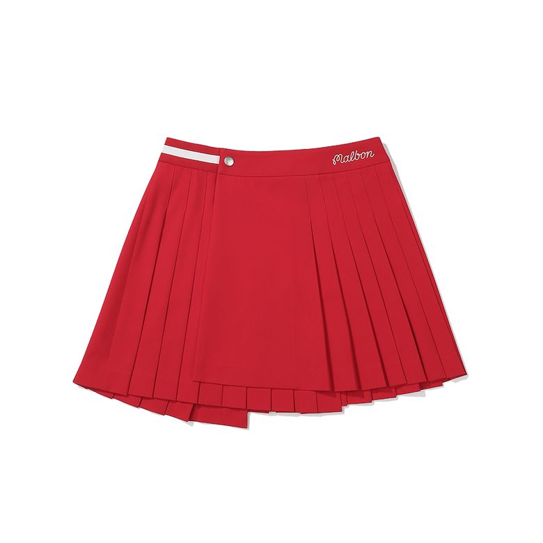 언발란스 랩스커트 RED (WOMAN)