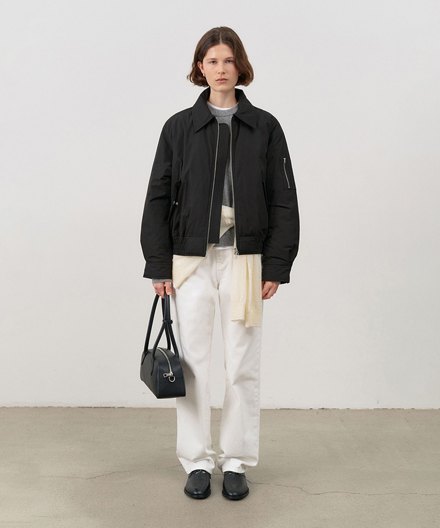 MUSINSA | DUNST FOR WOMEN UNISEX CLASSIC COLLARED BOMBER