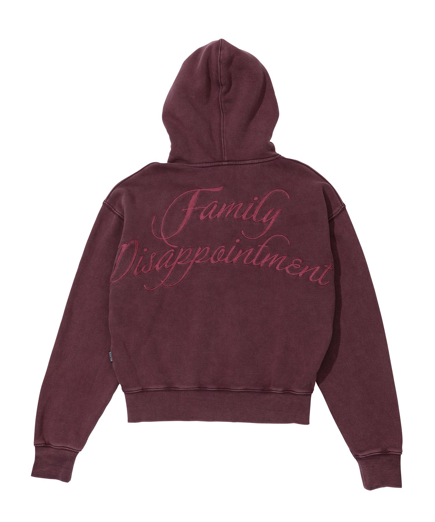 Bad Seed Washed Hoodie Zip Up　SCULPTOR Bad Seed Washed Hoodie Zip-Up Charcoal – Sculptor