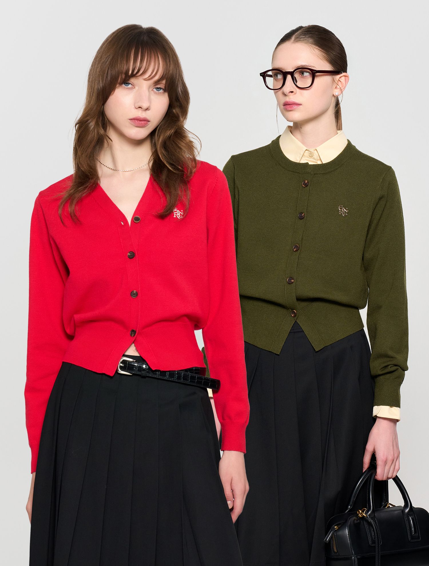MUSINSA | GENERAL IDEA GNRL Essential Cardigan [SET]