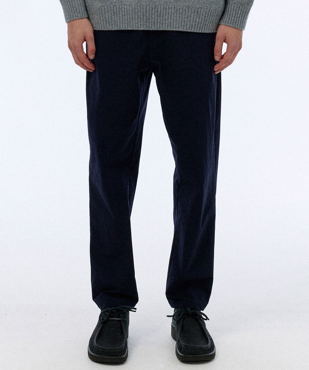 클로브(CLOVE) [24FW clove] Stretch Pants_Men (Navy)