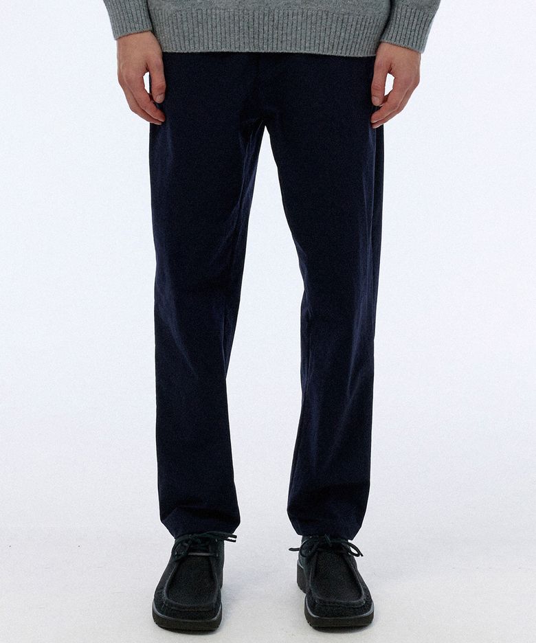 [24FW clove] Stretch Pants_Men (Navy)