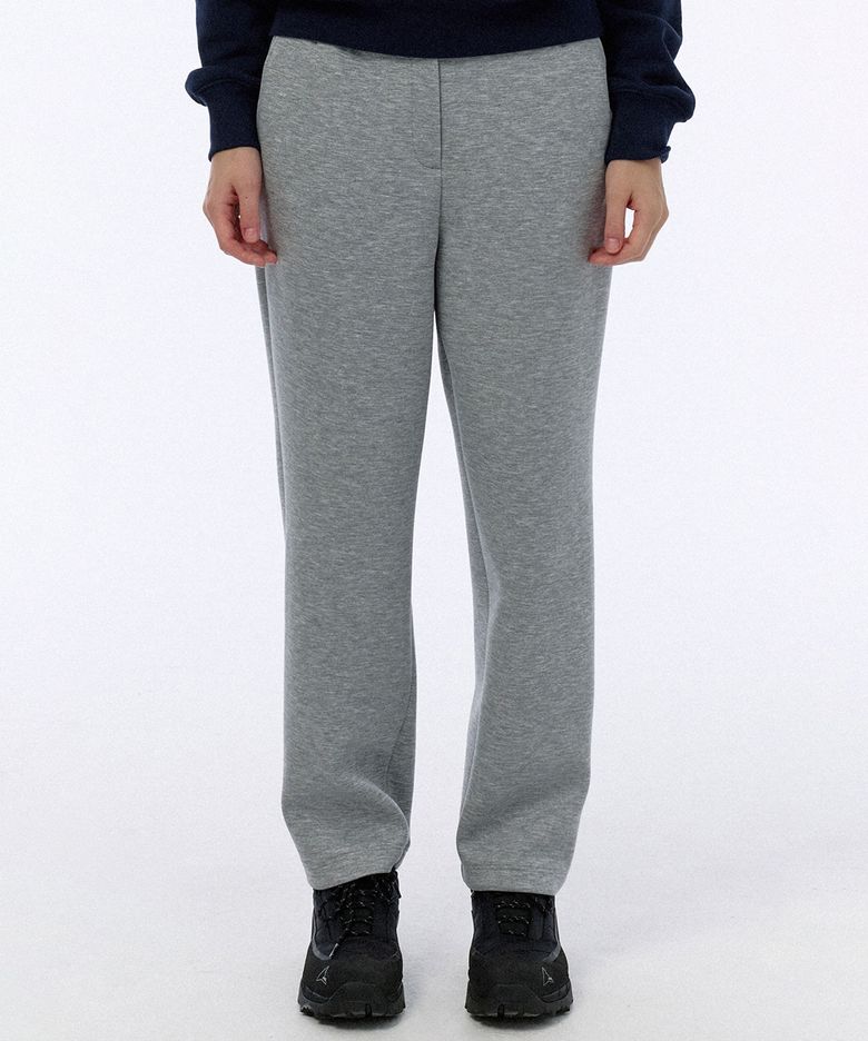 [24FW clove] Basic Tapered Pants (Melange Grey)