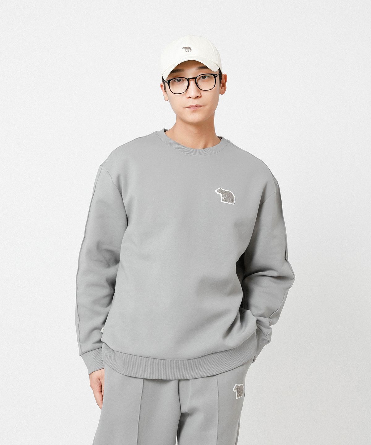 베어하우스(BEARHOUSE) 클라우드(Cloud) 맨투맨_LK