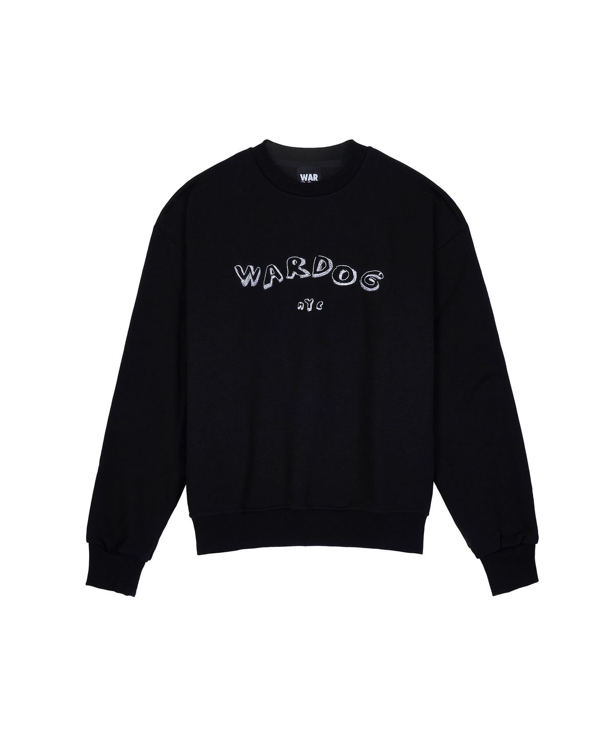 워독(WARDOG) NYC 로고 맨투맨 블랙